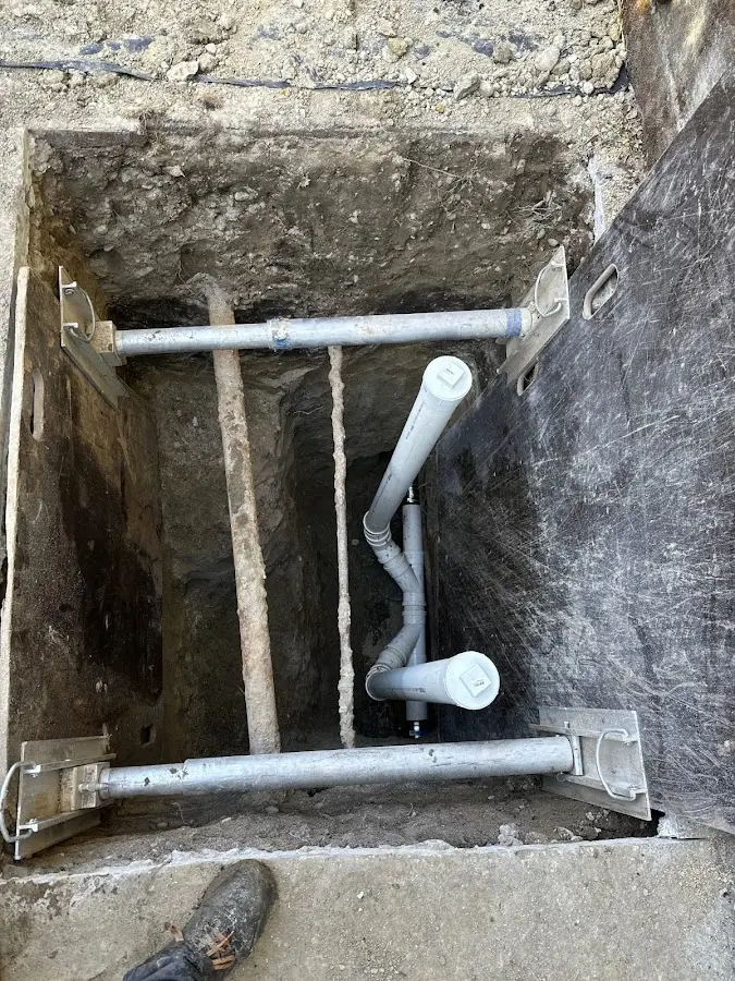 Experienced plumber completing Gas Line Repair work in Jackson